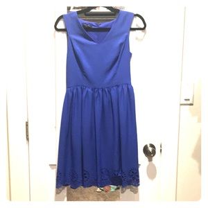 Bright blue sun dress